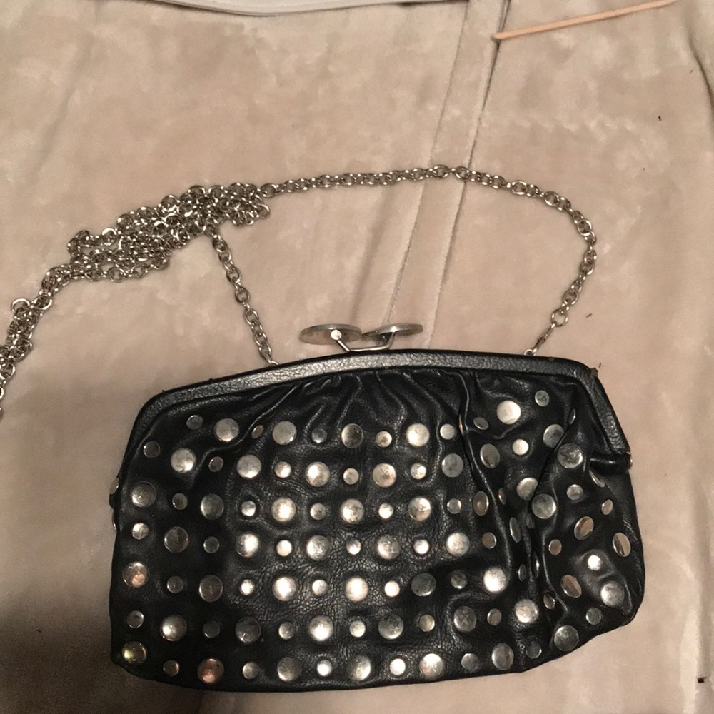 Aldo black purse/clutch